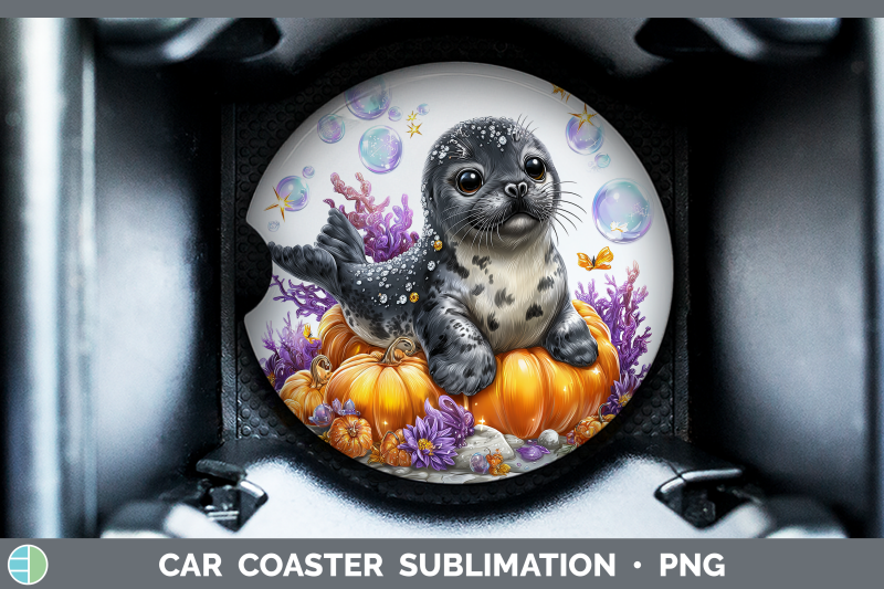 seal-car-coaster-sea-halloween-sublimation-drink-mat-designs