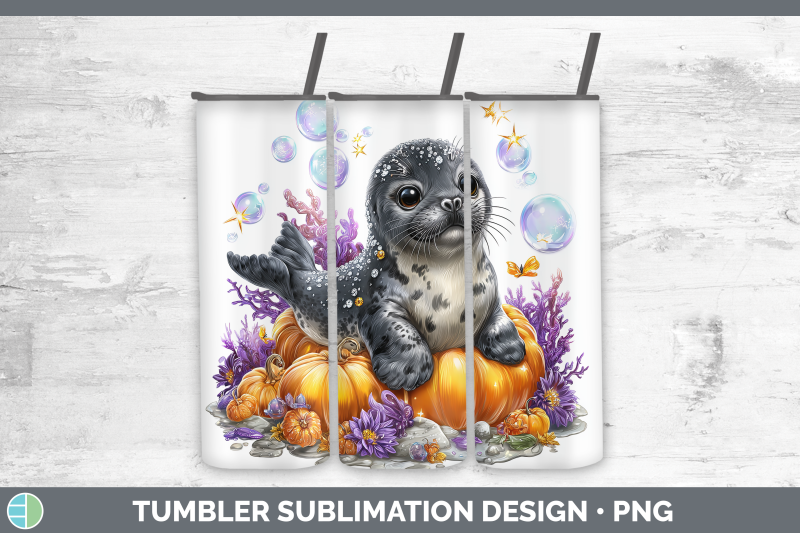 seal-tumbler-sea-halloween-sublimation-20-oz-skinny-tumbler
