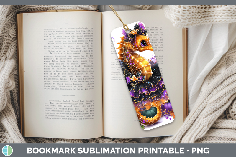 seahorse-bookmark-sea-halloween-sublimation-printable-design