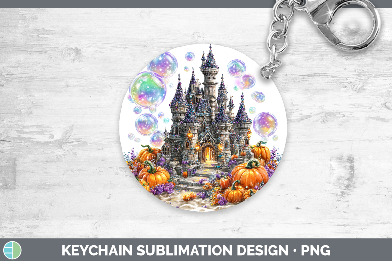 sand-castle-keychain-sea-halloween-sublimation-keyring-desig