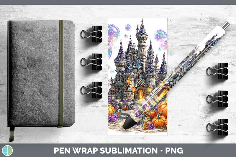 sand-castle-pen-wrap-sea-halloween-sublimation-pen-designs