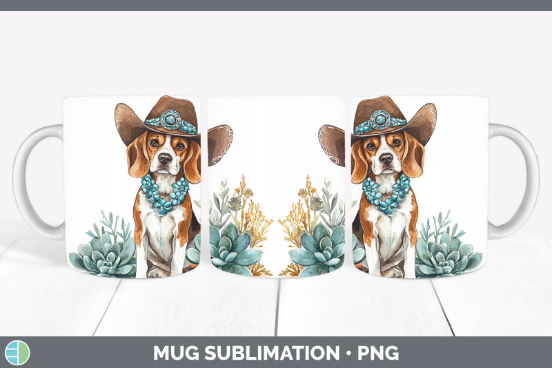 03-beagle-mug-wrap-western-cowboy-dogs-sublimation-coffee-c