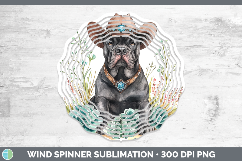 04-cane-corso-wind-spinner-western-cowboy-dogs-sublimation