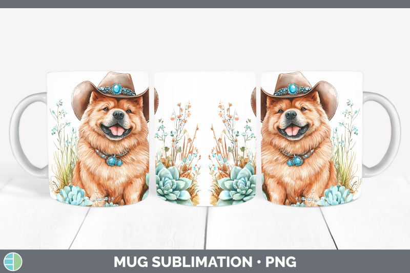 06-chow-chow-mug-wrap-western-cowboy-dogs-sublimation-coffe