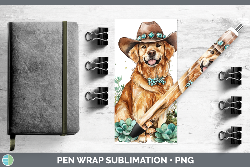 09-golden-retriever-pen-wrap-western-cowboy-dogs-sublimatio