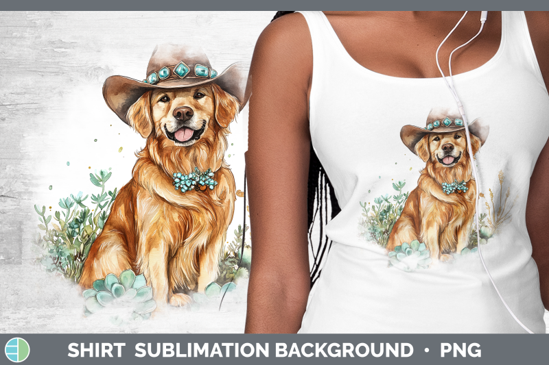 09-golden-retriever-shirt-western-cowboy-dogs-sublimation-b