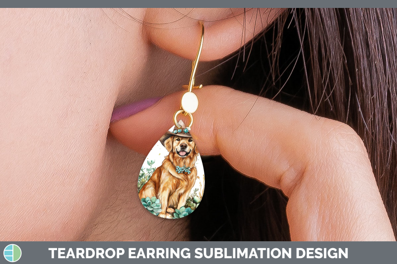 09-golden-retriever-teardrop-earrings-western-cowboy-dogs-s