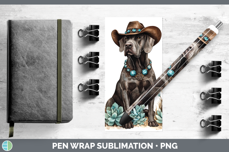 10-great-dane-pen-wrap-western-cowboy-dogs-sublimation-pen
