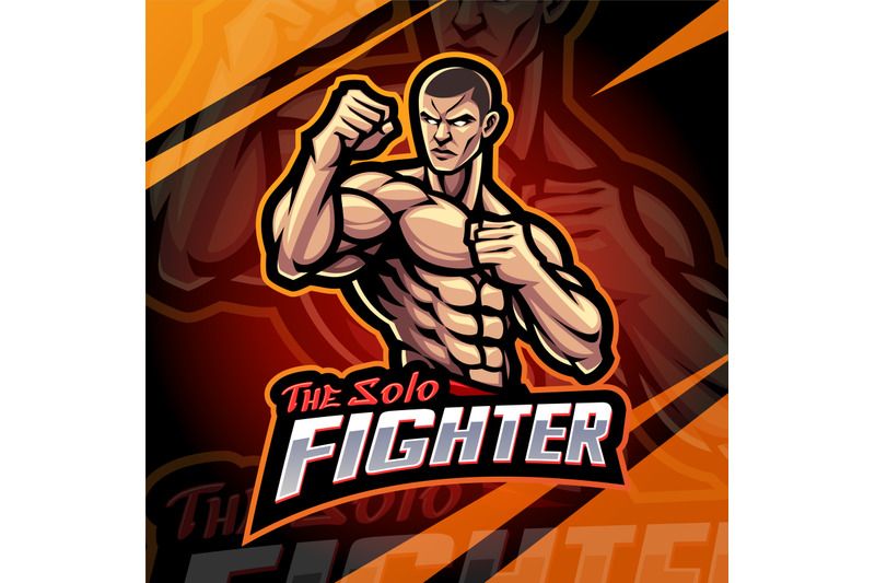 the-solo-fighter-esport-mascot-logo-design