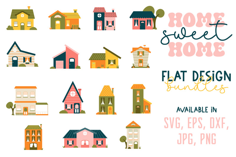 home-sweet-home-clipart-bundle