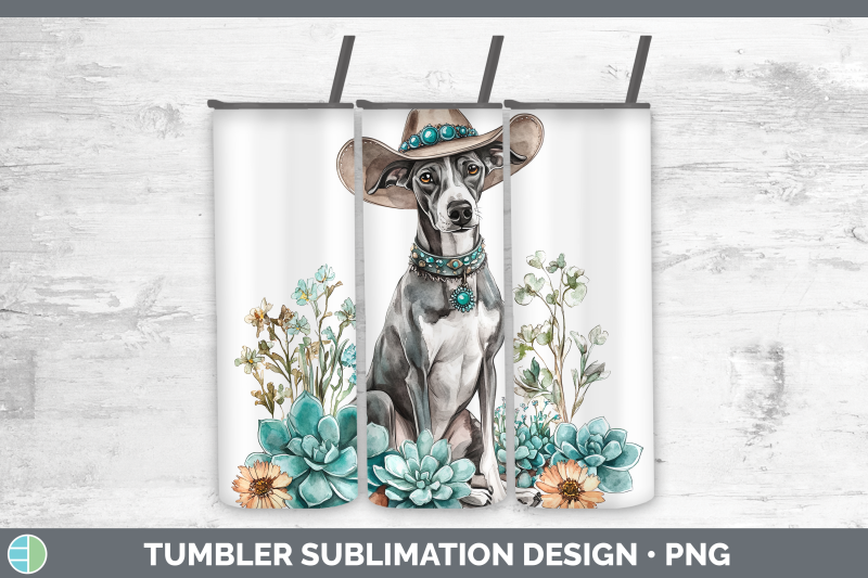 greyhound-tumbler-western-cowboy-dogs-sublimation-20-oz-skin