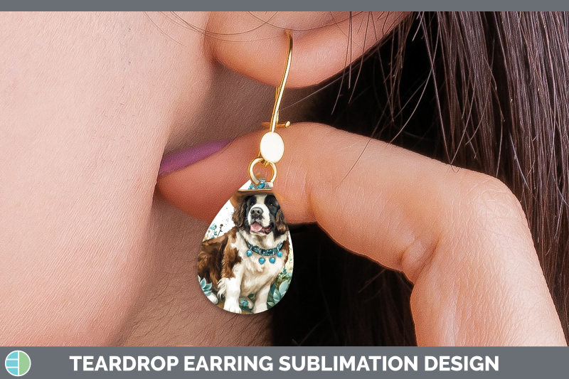 saint-bernard-teardrop-earrings-western-cowboy-dogs-sublimat