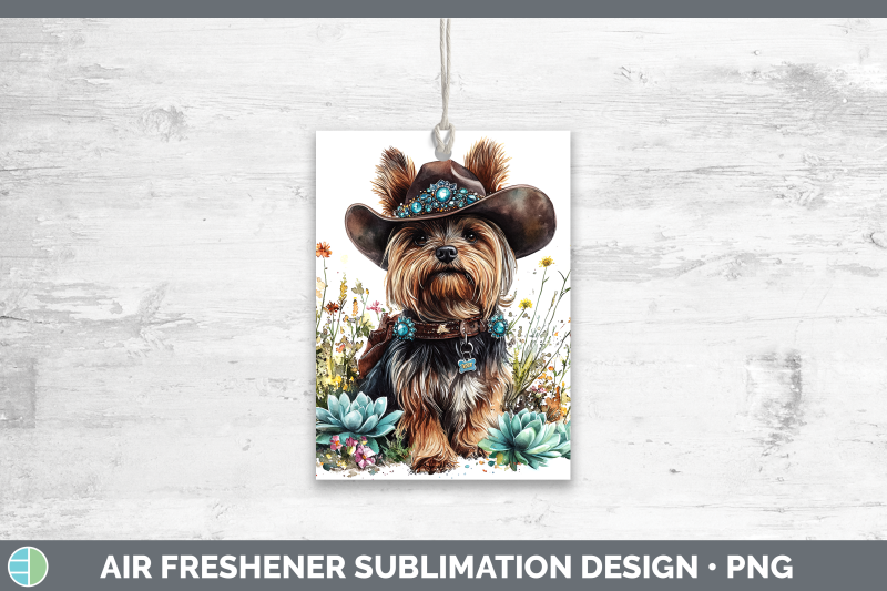yorkshire-terrier-air-freshener-western-cowboy-dogs-sublimat