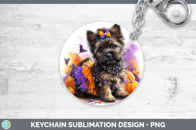 cairn-terrier-keychain-dogs-03-halloween-sublimation-keyring