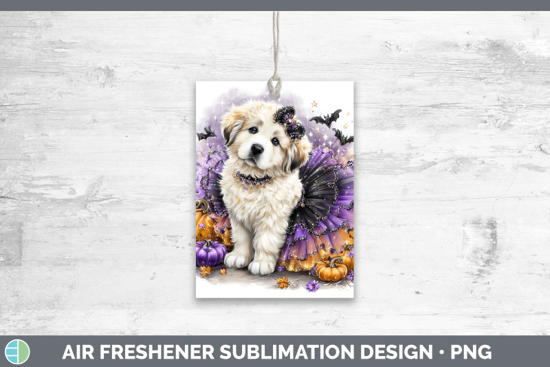 great-pyrenees-air-freshener-dogs-03-halloween-sublimation-c