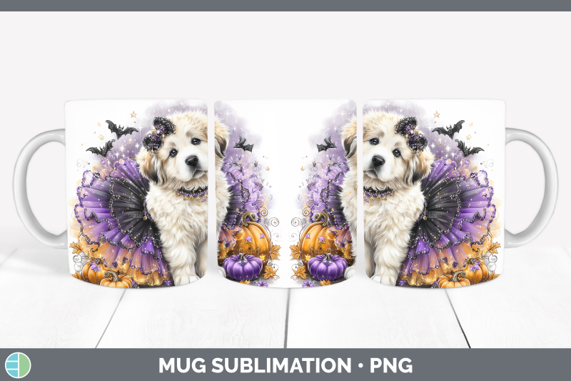 great-pyrenees-mug-wrap-dogs-03-halloween-sublimation-coffee