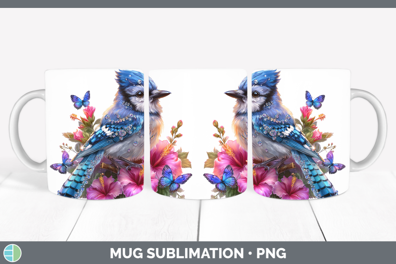 blue-jay-mug-wrap-birds-01-floral-summer-sublimation-coffee