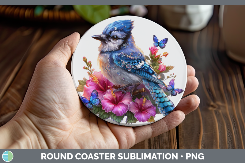 blue-jay-round-coaster-birds-01-floral-summer-sublimation-co