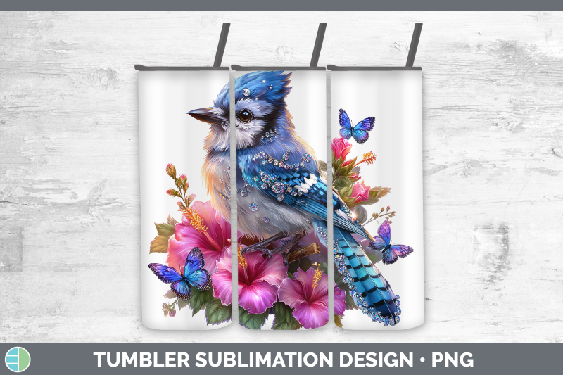 blue-jay-tumbler-birds-01-floral-summer-sublimation-20-oz-sk