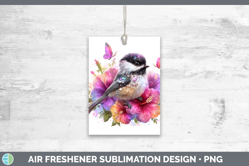 chickadee-air-freshener-birds-01-floral-summer-sublimation-c
