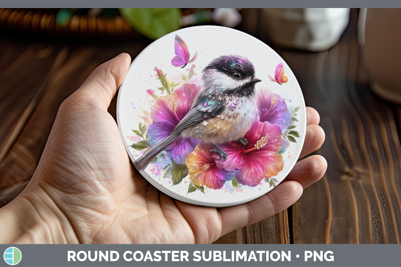 chickadee-round-coaster-birds-01-floral-summer-sublimation-c