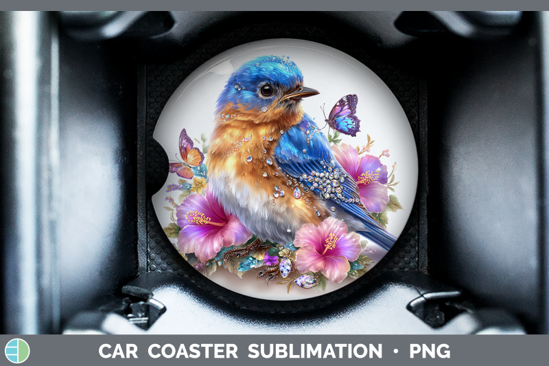 eastern-bluebird-car-coaster-birds-01-floral-summer-sublimat