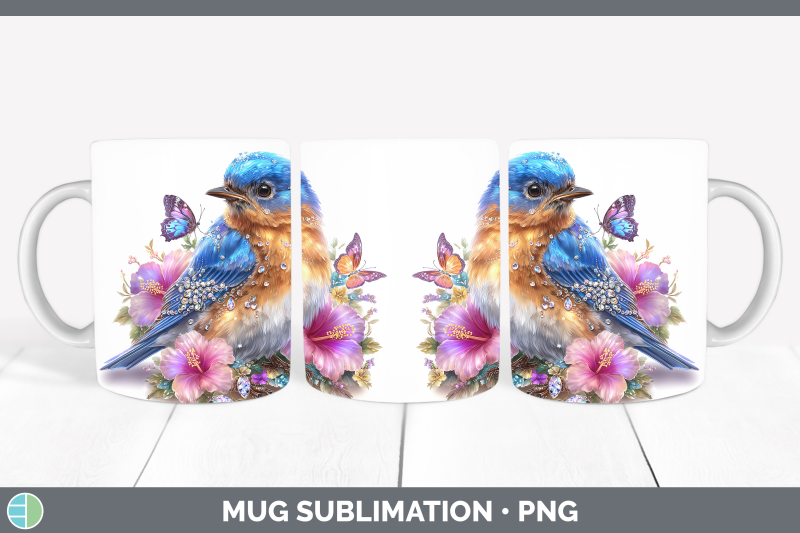 eastern-bluebird-mug-wrap-birds-01-floral-summer-sublimation