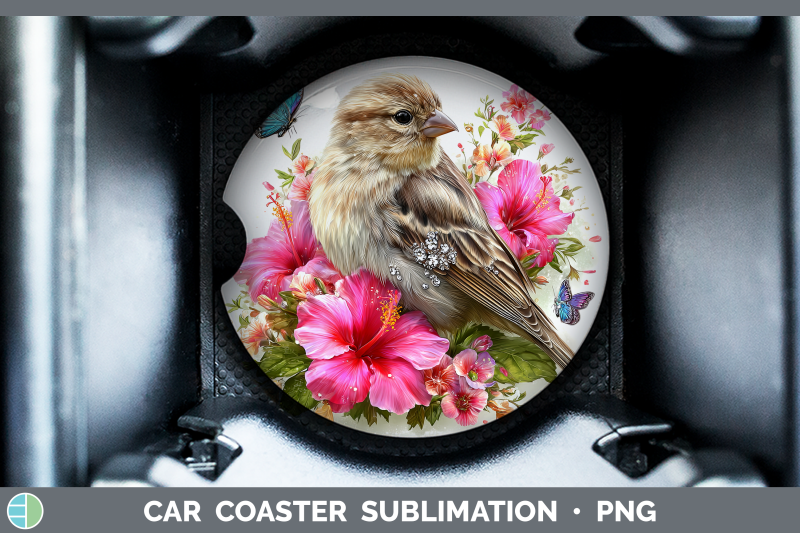 finch-car-coaster-birds-01-floral-summer-sublimation-drink-m