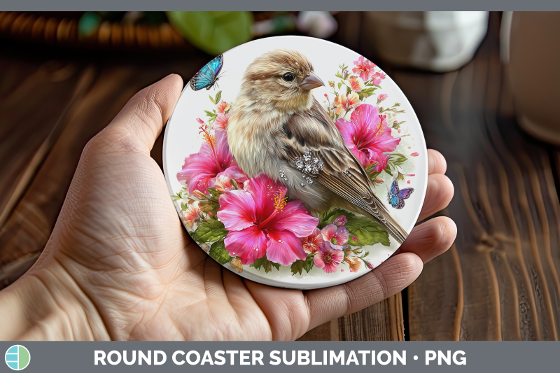 finch-round-coaster-birds-01-floral-summer-sublimation-coast