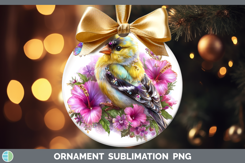 goldfinch-ornament-birds-01-floral-summer-sublimation-bauble