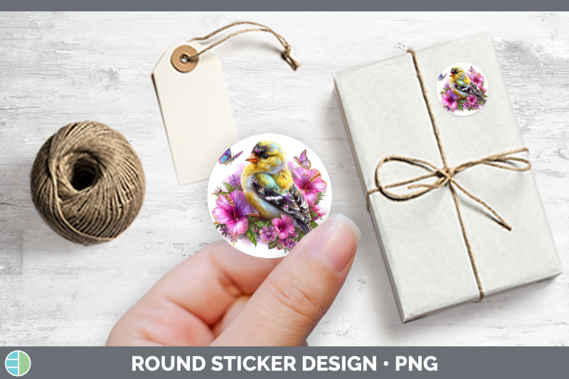 birds-01-floral-summer-goldfinch-stickers-round-labels-des