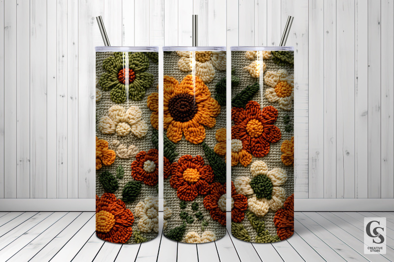 autumn-knitted-flowers-seamless-patterns