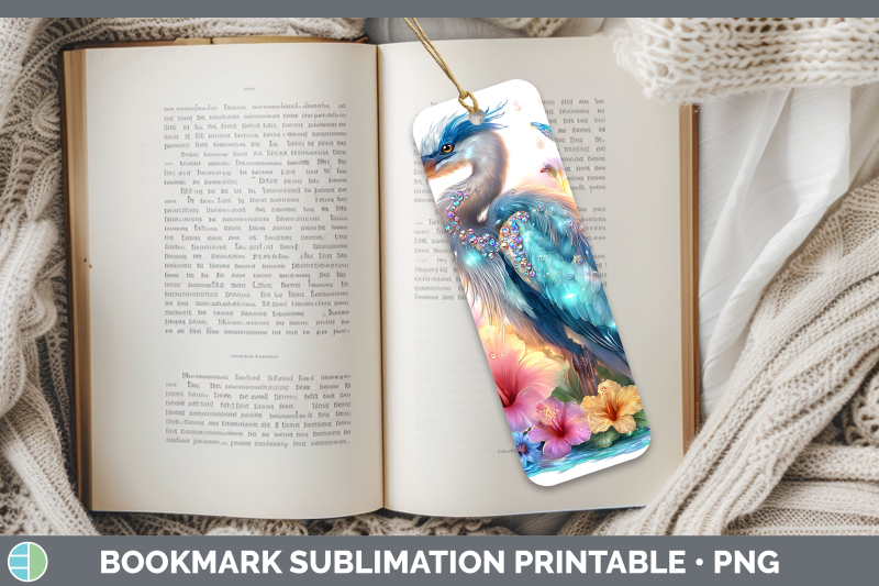 great-blue-heron-bookmark-birds-01-floral-summer-sublimation