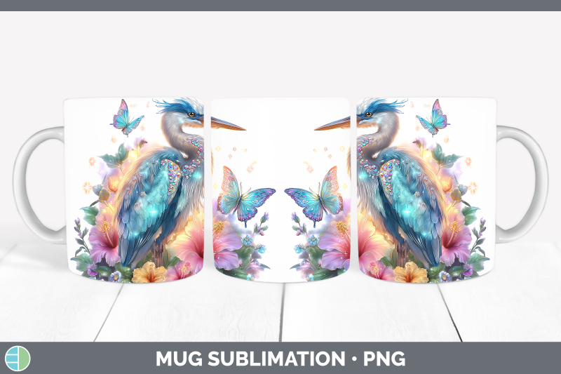 great-blue-heron-mug-wrap-birds-01-floral-summer-sublimation