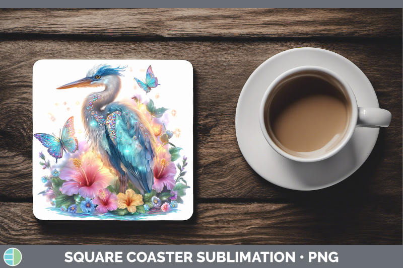 great-blue-heron-square-coaster-birds-01-floral-summer-subli