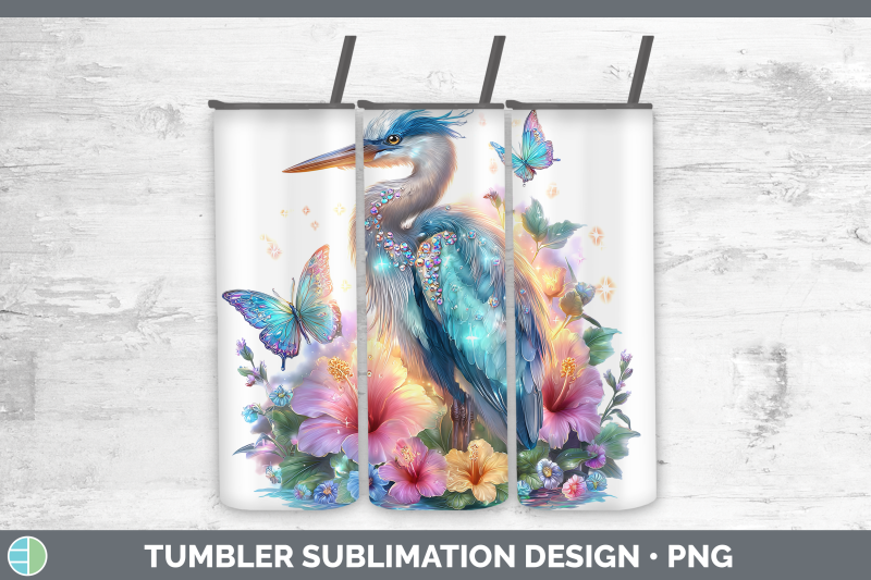 great-blue-heron-tumbler-birds-01-floral-summer-sublimation