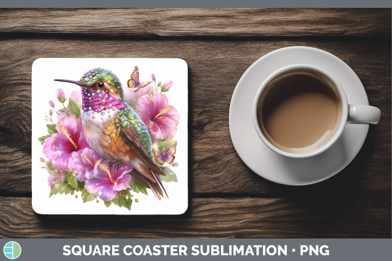 hummingbird-square-coaster-birds-01-floral-summer-sublimatio