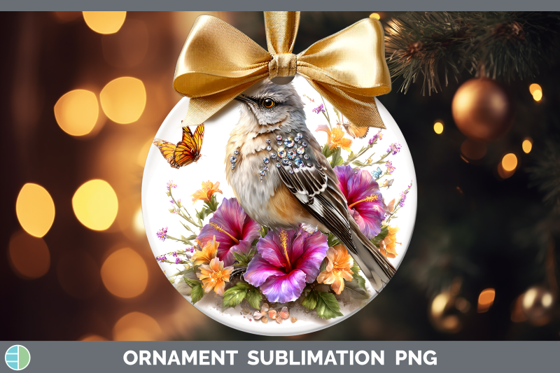 mockingbird-ornament-birds-01-floral-summer-sublimation-baub