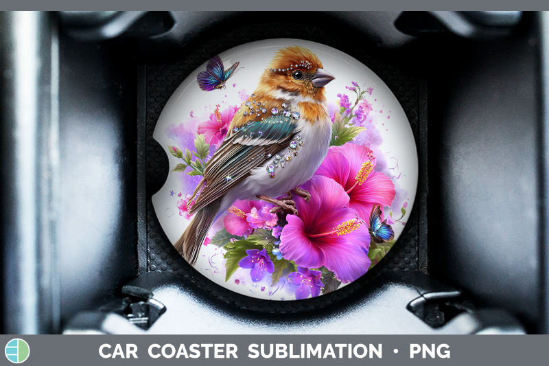 pine-grosbeak-car-coaster-birds-01-floral-summer-sublimation