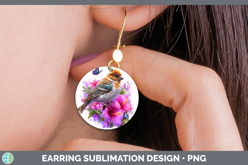 pine-grosbeak-round-earrings-birds-01-floral-summer-sublimat