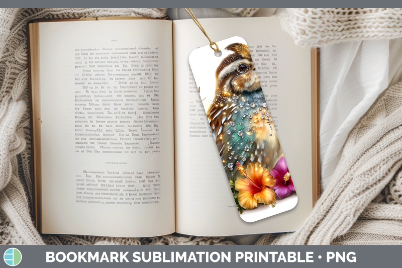 quail-bookmark-birds-01-floral-summer-sublimation-printable