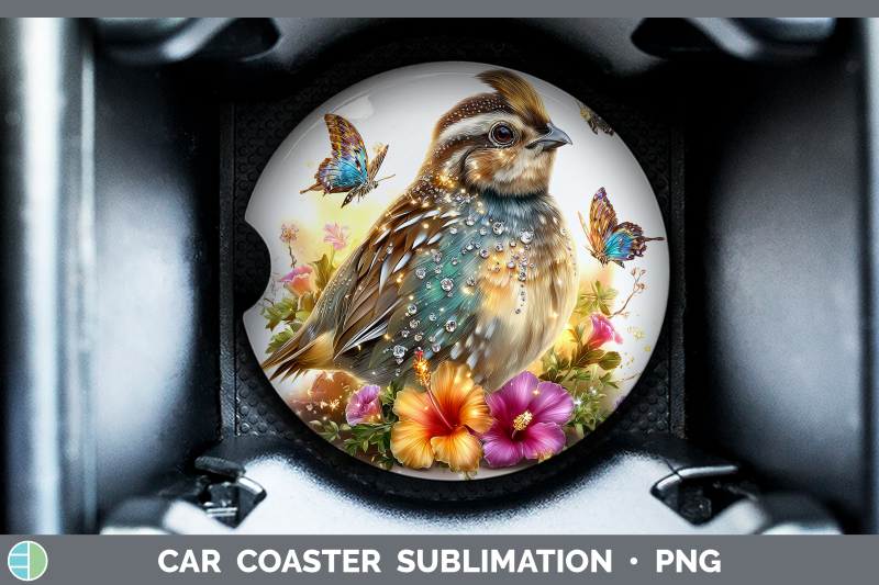 quail-car-coaster-birds-01-floral-summer-sublimation-drink-m