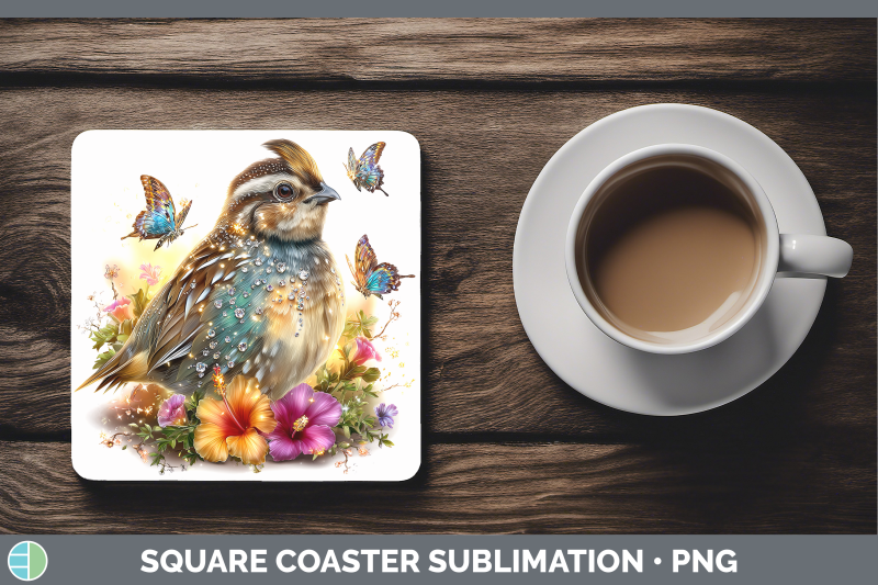 quail-square-coaster-birds-01-floral-summer-sublimation-drin