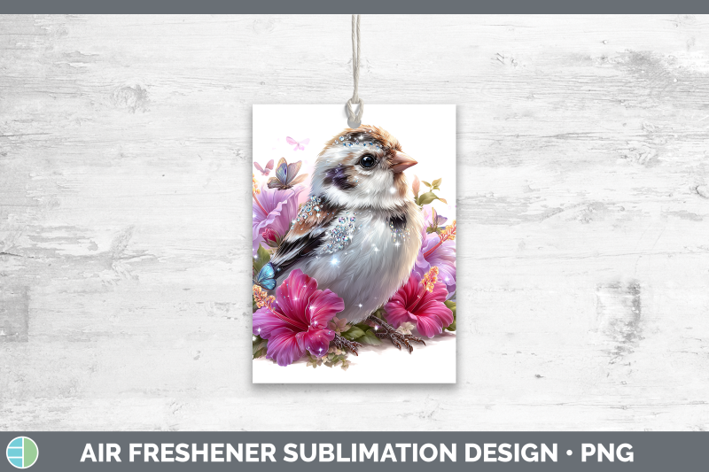 snow-bunting-air-freshener-birds-01-floral-summer-sublimatio