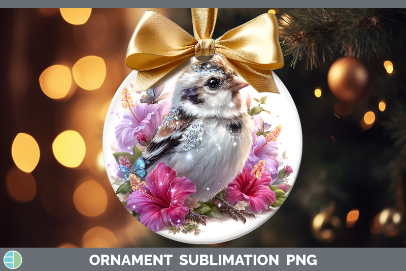 snow-bunting-ornament-birds-01-floral-summer-sublimation-bau