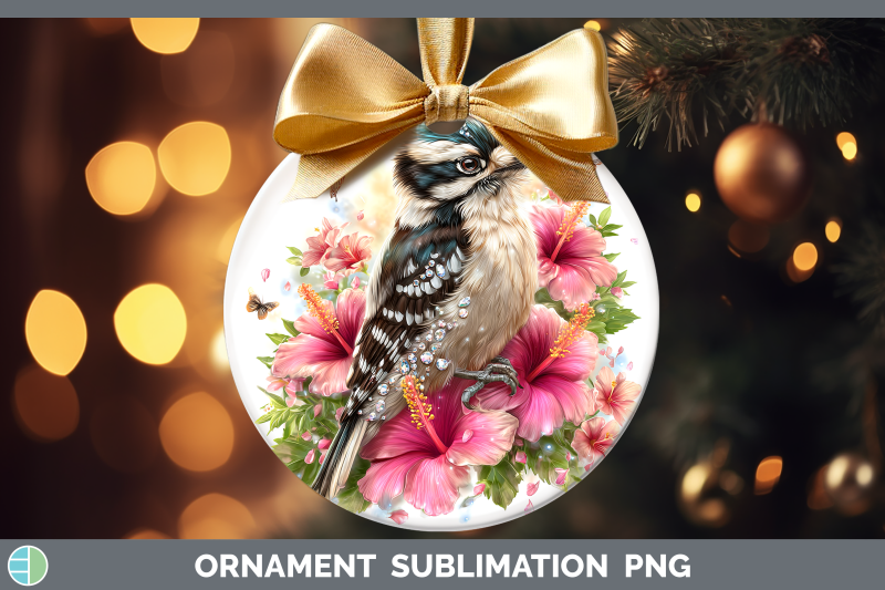 woodpecker-downy-ornament-birds-01-floral-summer-sublimation