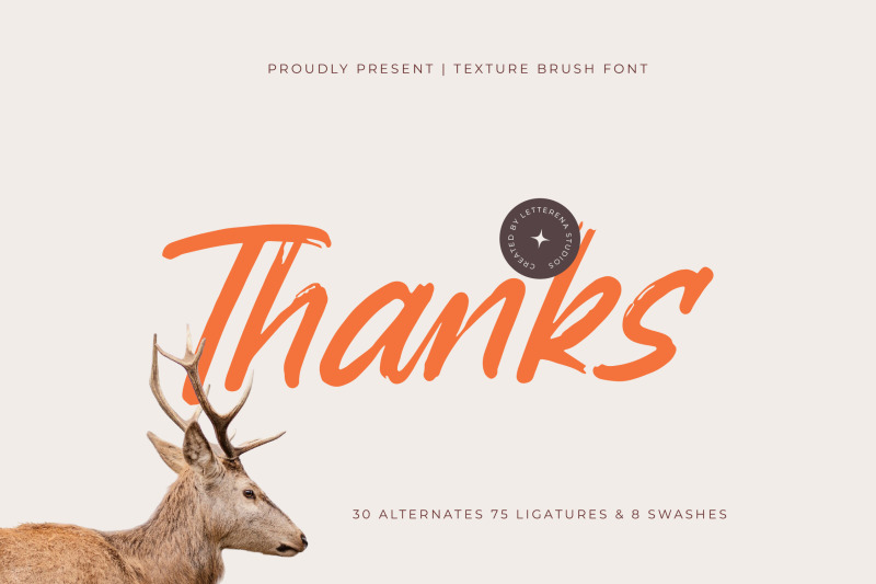 backline-marker-texture-brush-font