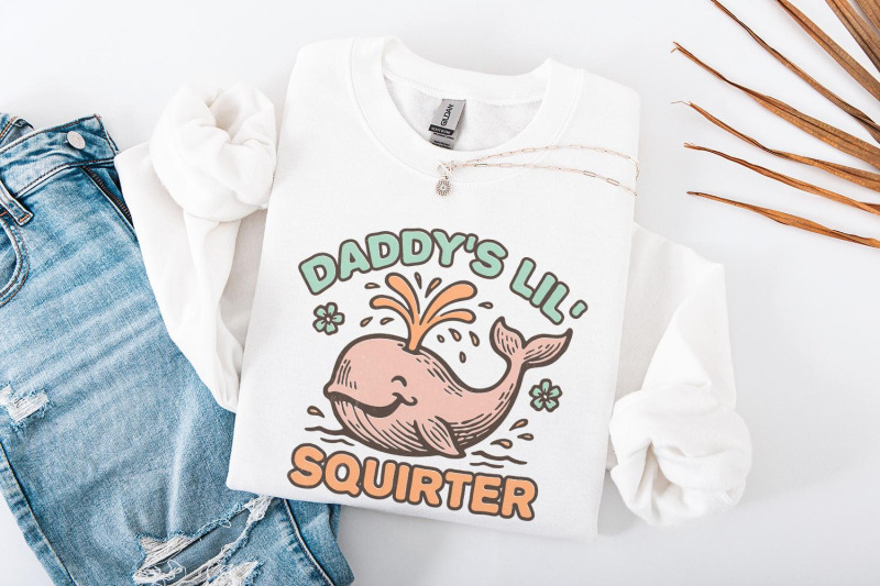 daddys-lil-squirter-png-cute-whale-digital-download-funny-retro-shir