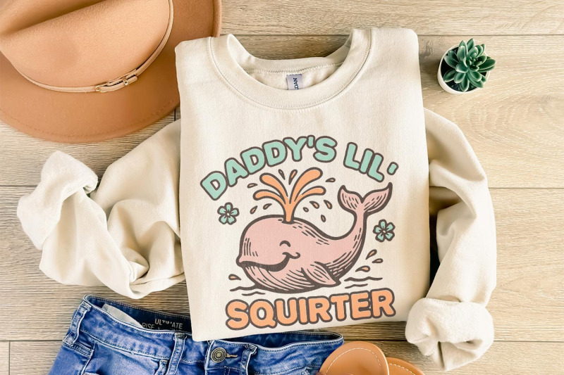 daddys-lil-squirter-png-cute-whale-digital-download-funny-retro-shir