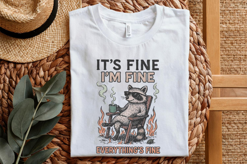 it-039-s-fine-i-039-m-fine-everything-039-s-fine-png-funny-raccoon-coffee-digital